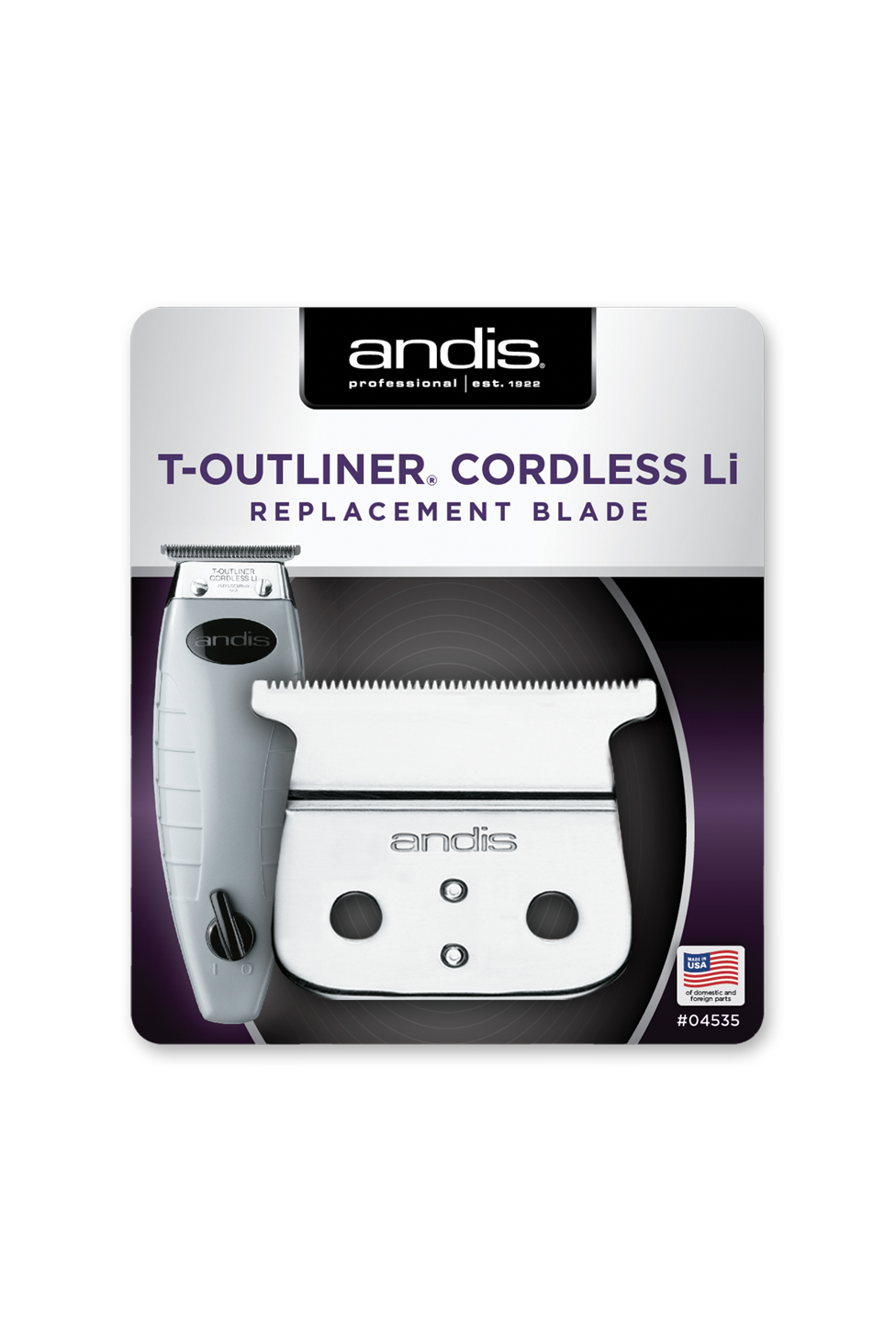 Andis T-Outliner Cordless Li