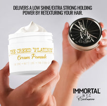 Load image into Gallery viewer, Immortal NYC The Creed Platinum Cream Pomade
