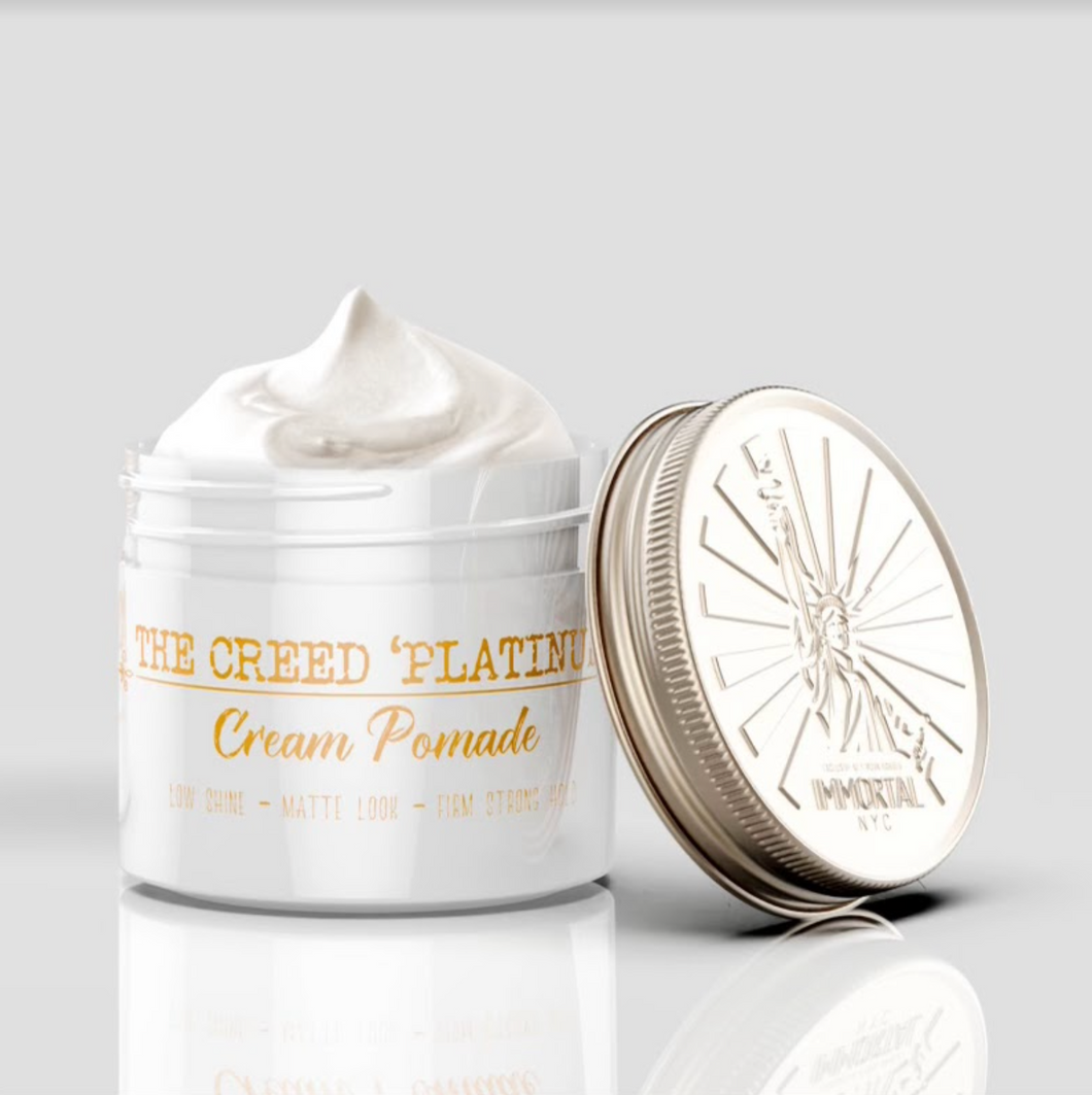 Immortal NYC The Creed Platinum Cream Pomade