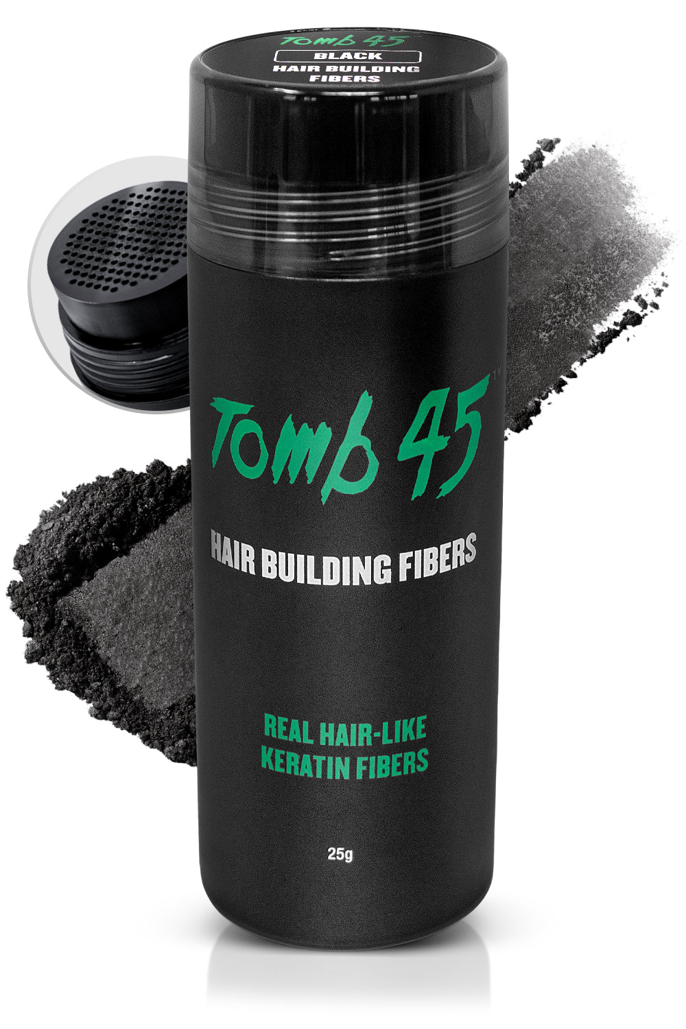 Tomb45 Hair Building Fiber Black