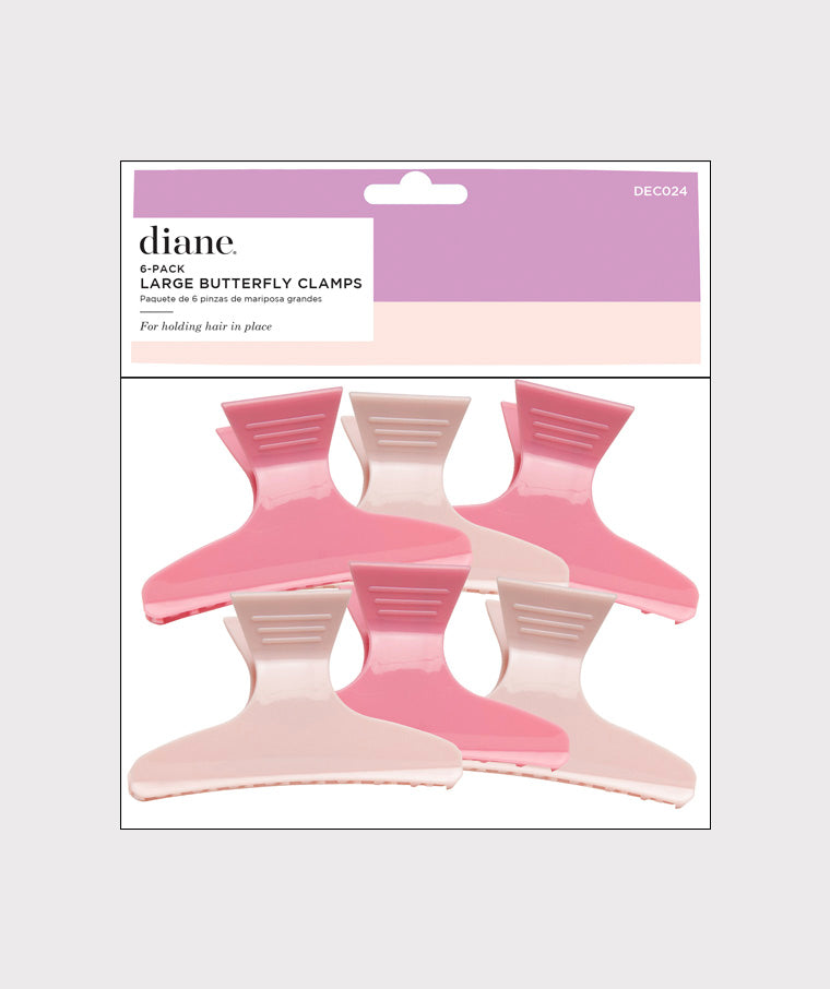 Diane Large Butterfly Clamps 6pack